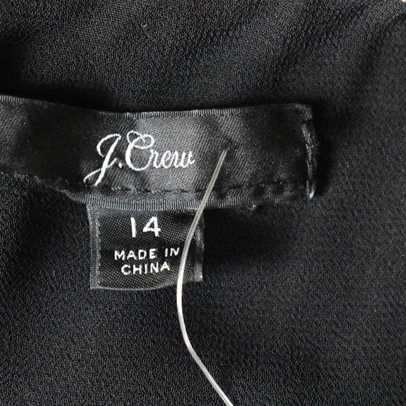 J.CREW Dress 14 Velvet Spaghetti Straps Back Zipper Lined - Picture 5 of 5